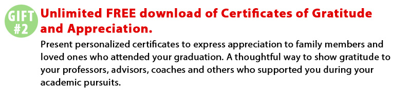 Click here to download free certificates!