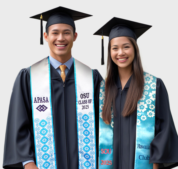 Graduation Stoles - Asian Pacific Americans Stoles