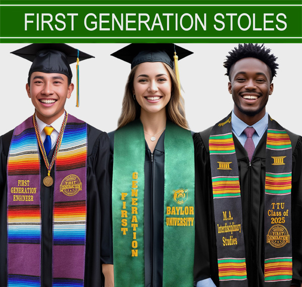 Graduation Stoles - First Generation