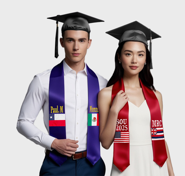 Graduation Stoles - International & Study Abroad Stoles