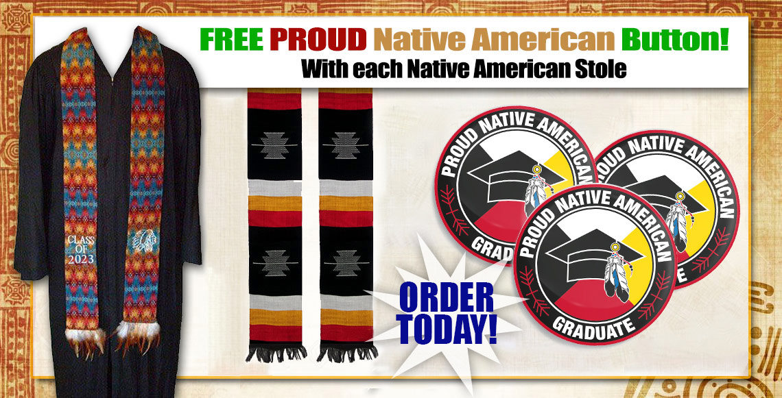 Native American Stoles Archives - Graduation-Stoles.com