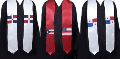 Non-Personalized Hispanic Flags Stoles - Image 2