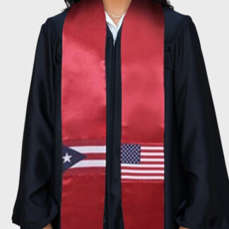 Non-Personalized Hispanic Flags Stoles