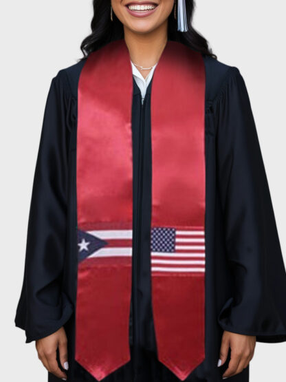 Non-Personalized Hispanic Flags Stoles