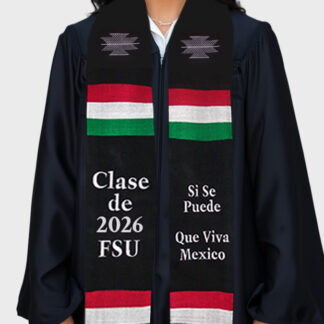 Personalized Handwoven Hispanic Stole