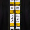 Personalized 2 lines Greek Kente Stoles - Image 5