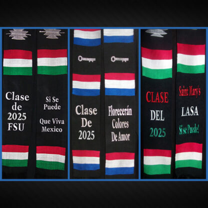 Personalized Handwoven Hispanic Stole - Image 2