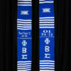 Personalized 2 lines Greek Kente Stoles - Image 16