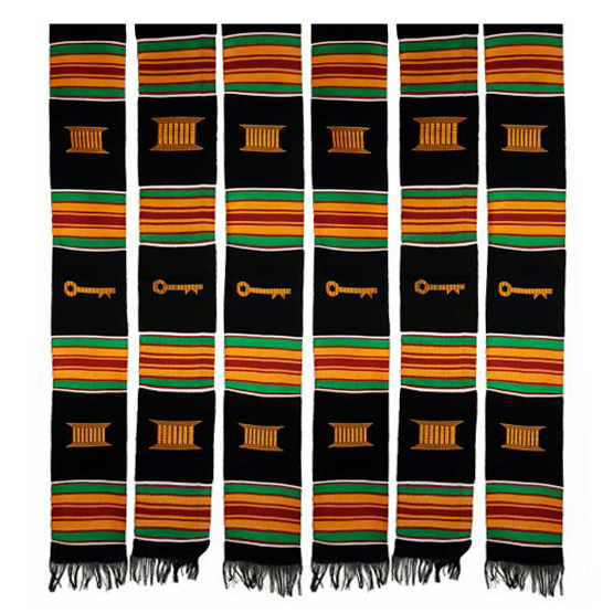 College & High school graduation Kente Class of 2020 stole/shawl 
