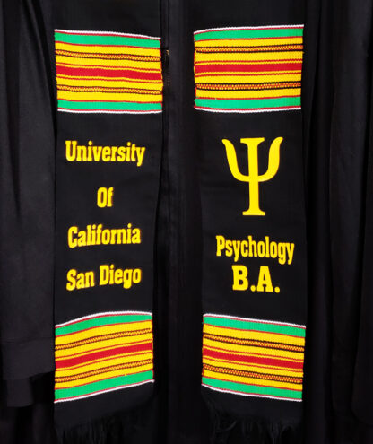 Personalized Imprinted Kente Stoles - Image 3
