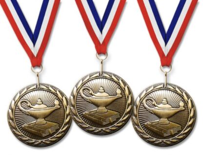 Premium Lamp of Knowledge Medallion / Ribbon - Image 3
