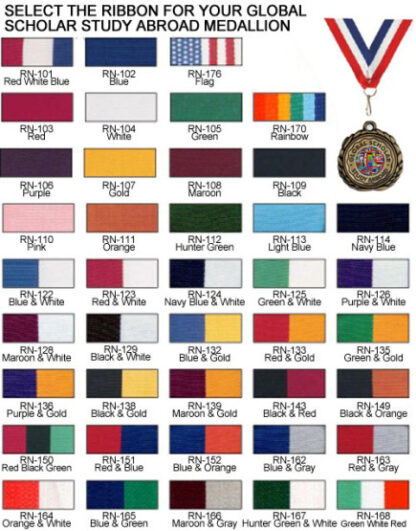 Premium Lamp of Knowledge Medallion / Ribbon - Image 2