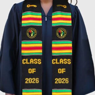 Black Graduates Matter Patches Kente Stoles