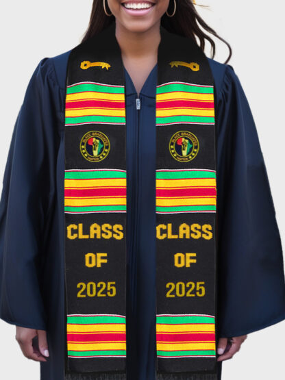 Black Graduates Matter Patches Kente Stoles