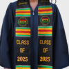 Black Girl Magic Patches Kente Stole