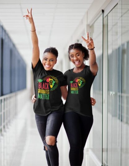 Black Graduate Matter T shirt - Image 2