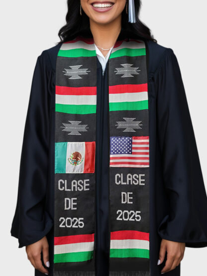 CLASE DE 2025 Stoles With Flags