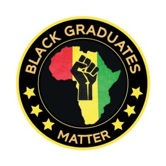 Set of 2 Black Graduates Matter Patches: $9.95