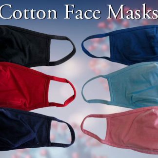 Blank 3 Ply Anti Bacterial Cotton Face Masks