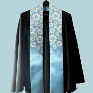 Floral Graduation Stole