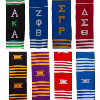 Handwoven Greek Kente Stoles