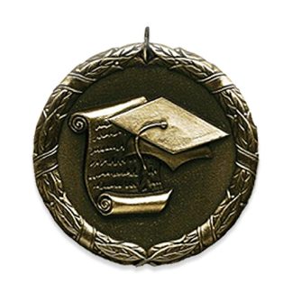 Scholastic Medal & Matching Neck Ribbon