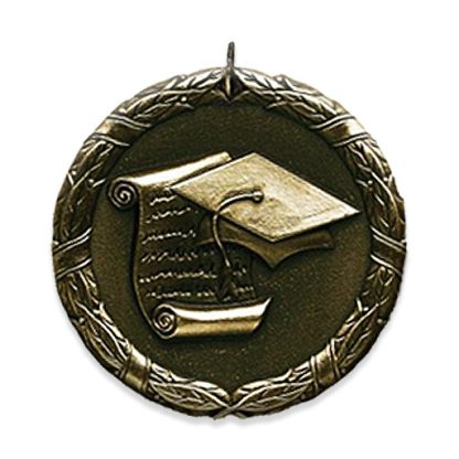Scholastic Medal & Matching Neck Ribbon