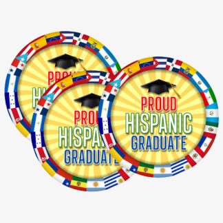 Set of 3 Hispanic Buttons
