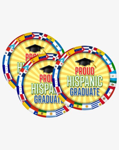 Set of 3 Hispanic Buttons