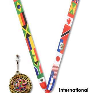 International Flags Lanyard