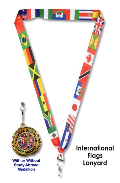 International Flags Lanyard