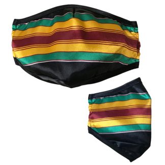 Polyester Fabric Kente Face Masks