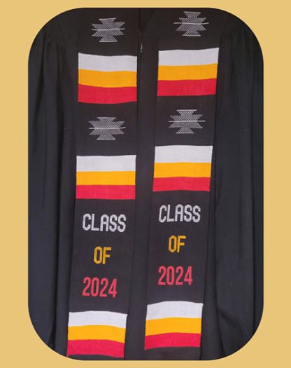 Native Class of 2025 Handwoven Stole - Image 2