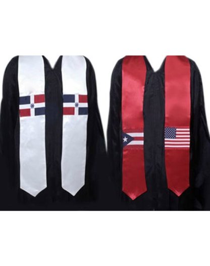 Non-Personalized Hispanic Flags Stoles - Image 3