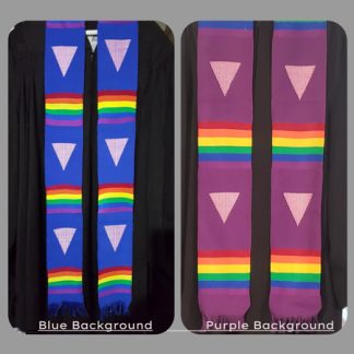 Plain Handwoven Rainbow Stoles