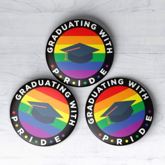 P.R.I.D.E. Buttons (3 per pack)