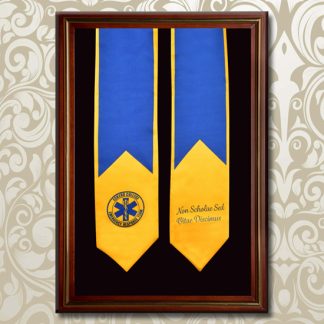 Deluxe Graduation Stole Shadow Box