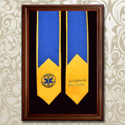 Deluxe Graduation Stole Shadow Box
