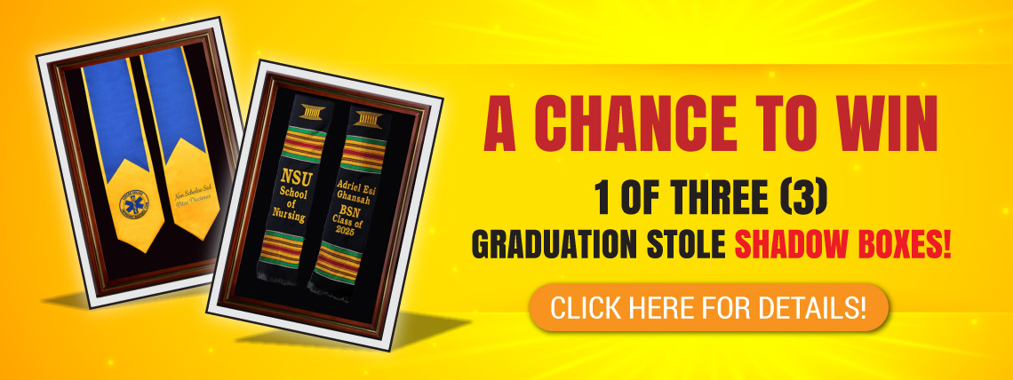 Graduation Stoles Promotional Banner