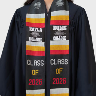 Custom Imprinted Native Class of 2026 Stoles