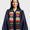 Custom Imprinted Native Class of 2025 Stoles - Image 2