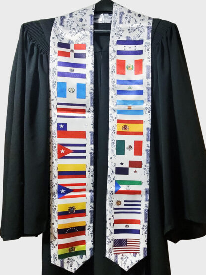 Hispanic Nations Flags Stoles - Image 2