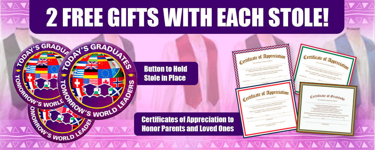 GraduationStoles.com Promotional Banner