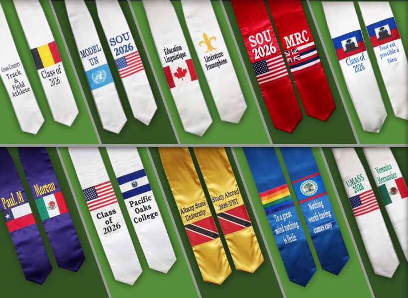 Graduation Stoles Collage